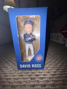 Chicago Cubs David Ross 2020 Bobblehead Series Stadium Giveaway Pepsi SGA